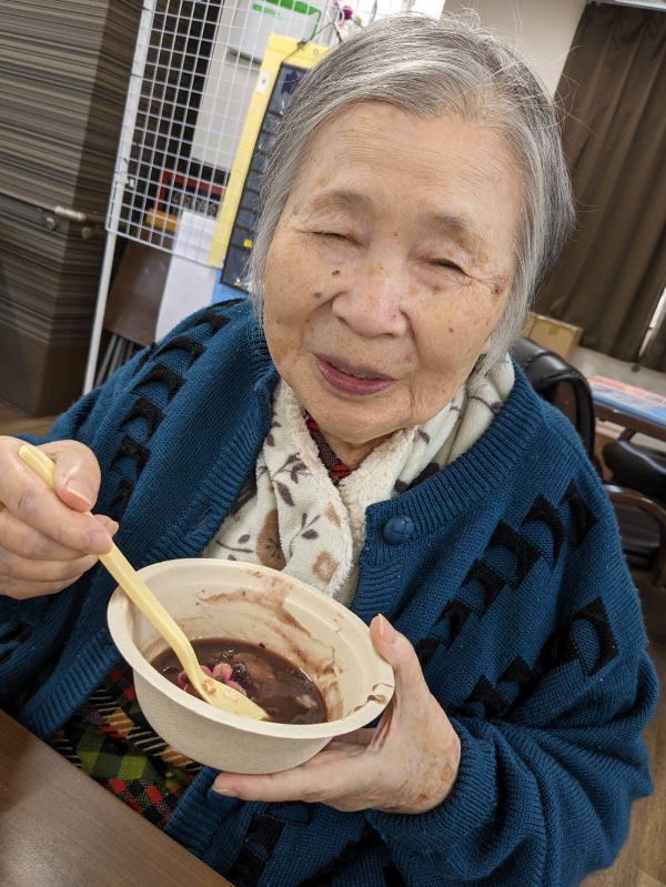 新年のご挨拶・ぜんざい【ピースフリー東淀川】