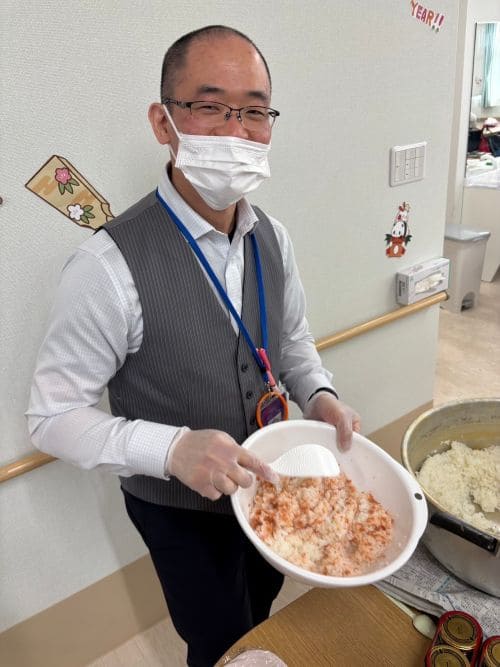 おにぎり♪玉子焼き♪うどん♪