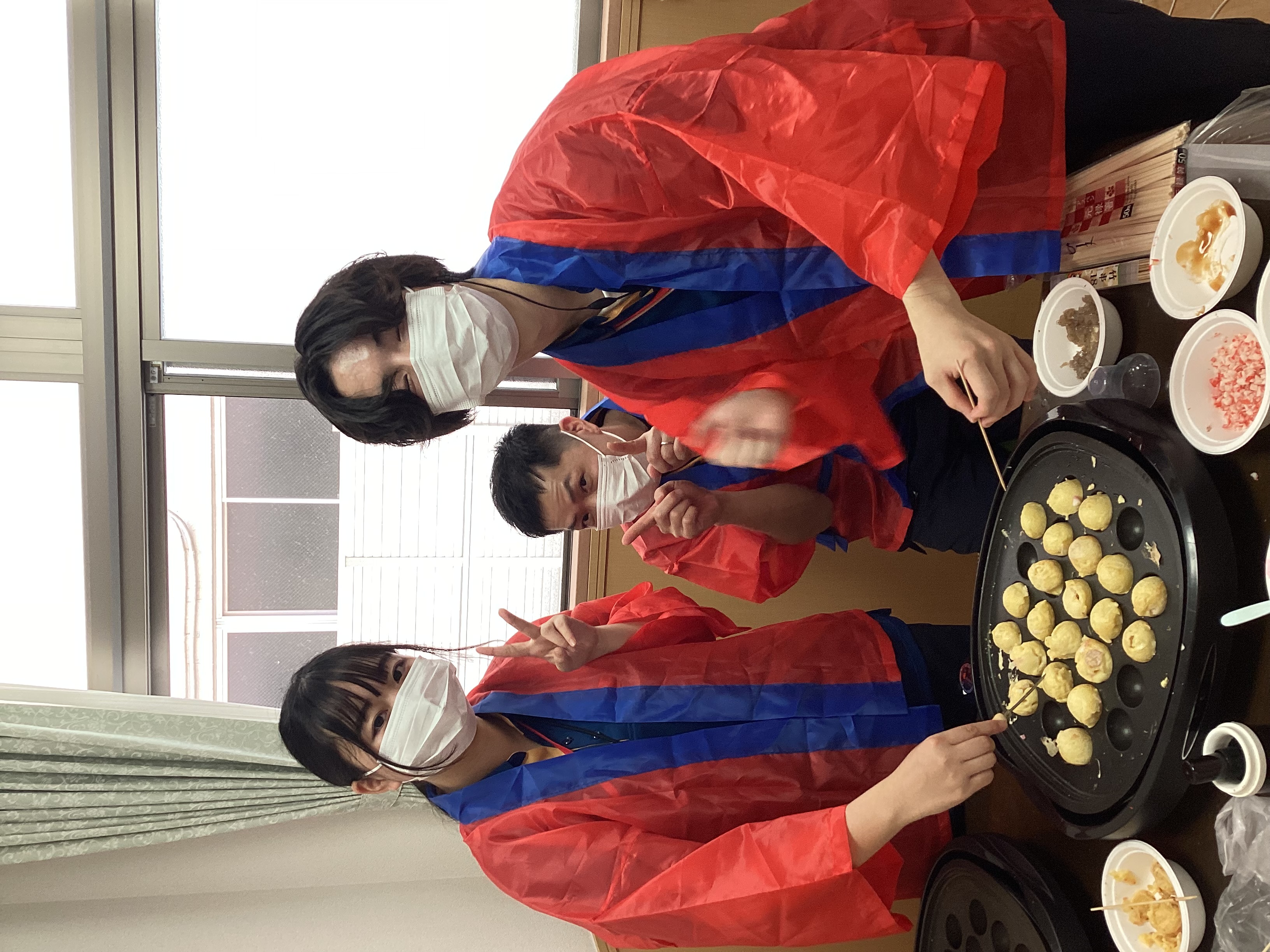 春のタコ焼きパーティー！