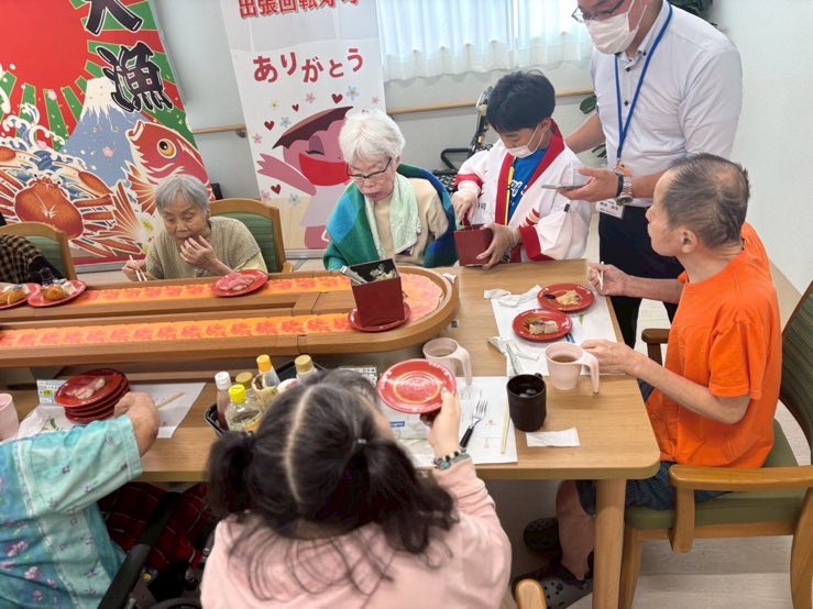 3周年🎉出張回転寿司でお腹も心も幸せに😊