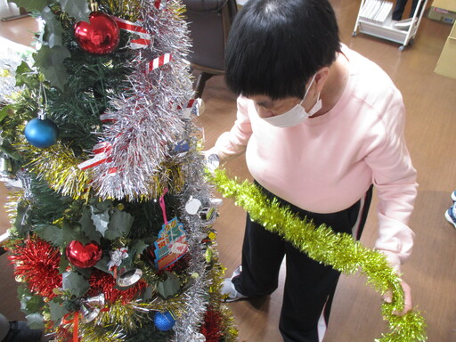 クリスマス準備 【生活介護】