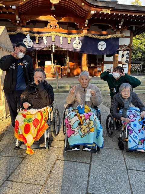 初詣に神社へお参り🎍～その1～