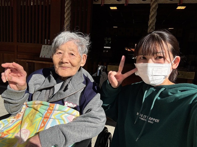 初詣に神社へお参り🎍～その1～
