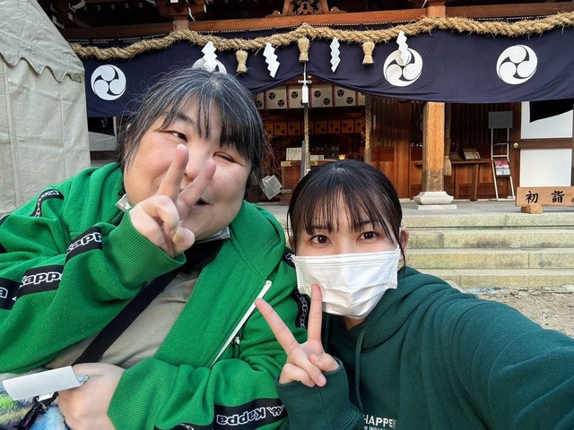 初詣に神社へお参り🎍～その1～