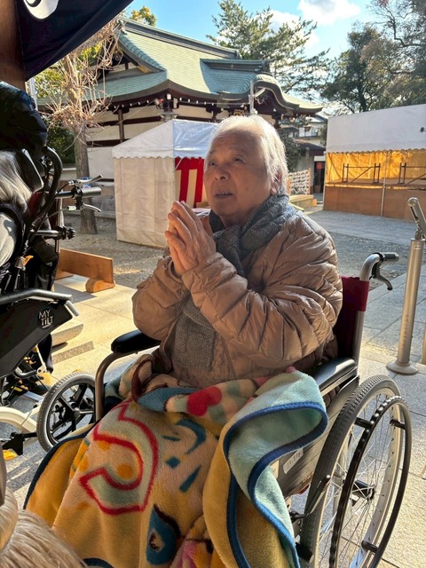 初詣に神社へお参り🎍～その1～