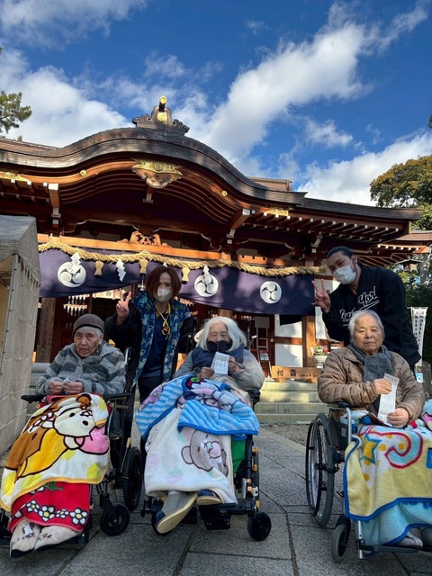 初詣に神社へお参り🎍~その1~