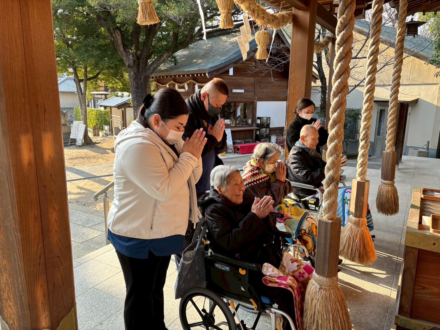 ご利用者様と一緒に初詣〜第2弾〜