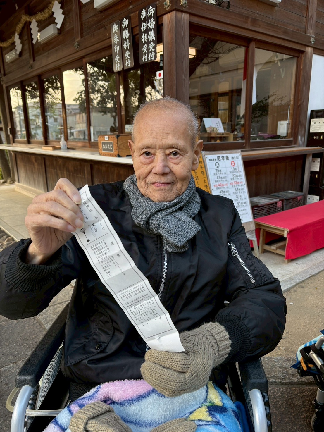 ご利用者様と一緒に初詣〜第2弾〜