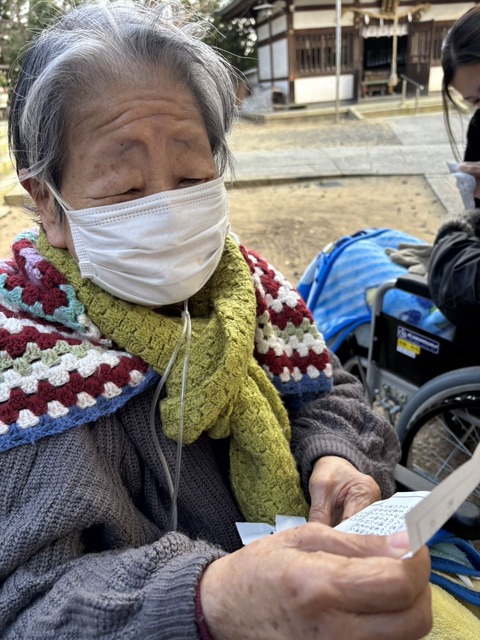 ご利用者様と一緒に初詣〜第3弾〜