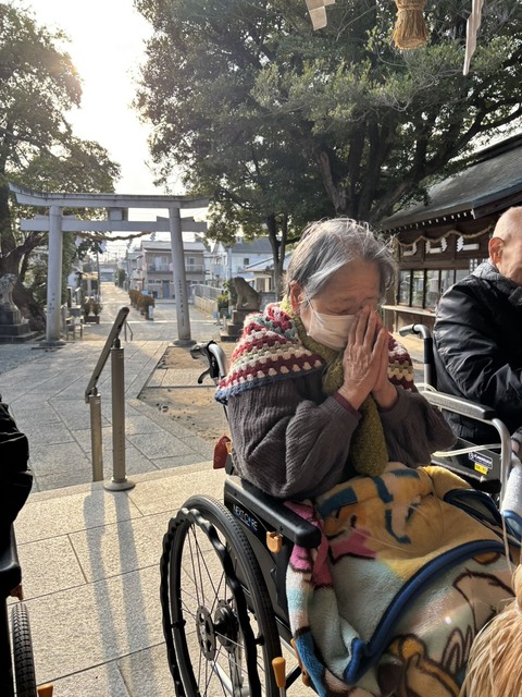 ご利用者様と一緒に初詣〜第3弾〜