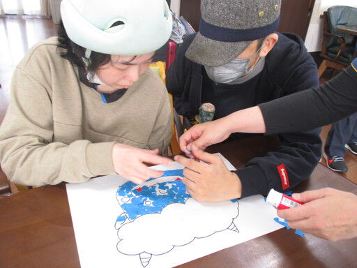 創作活動 おに 【生活介護】