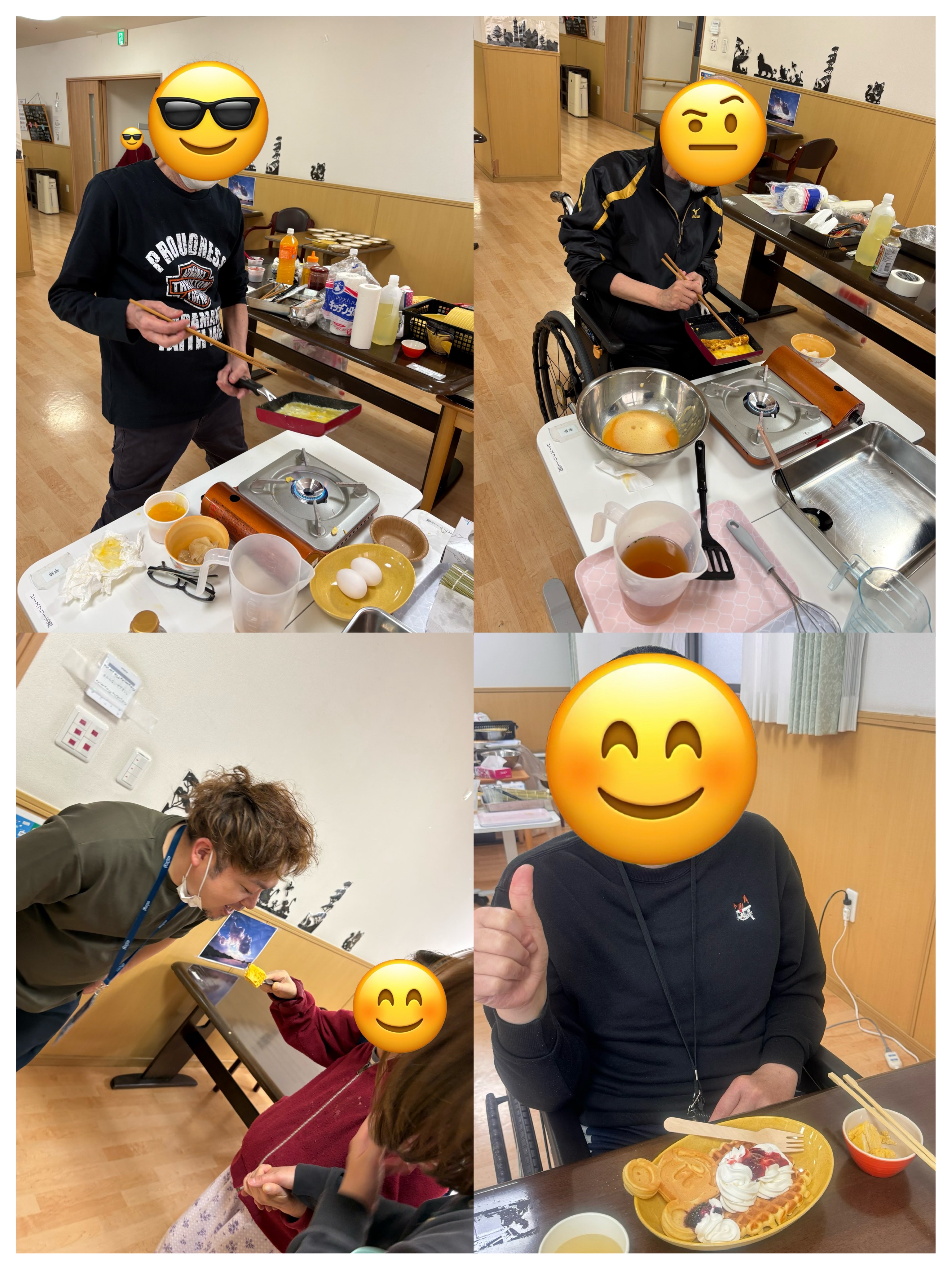 元料理人のだし巻き卵皆で食べようの会♪