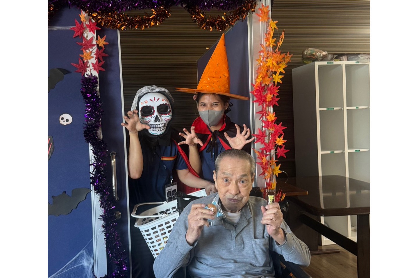 笑顔いっぱい、ハロウィンイベント