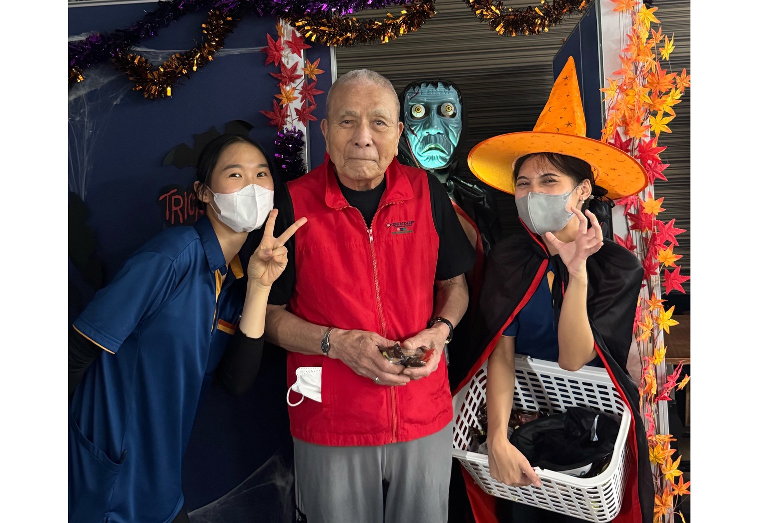 笑顔いっぱい、ハロウィンイベント